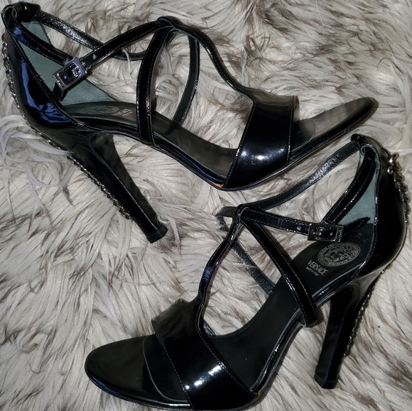 🔥 Authentic Versace Chain Heels 🔥 - Picture 9 of 16